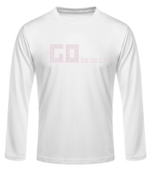 Langarm-Shirt -"Go"
